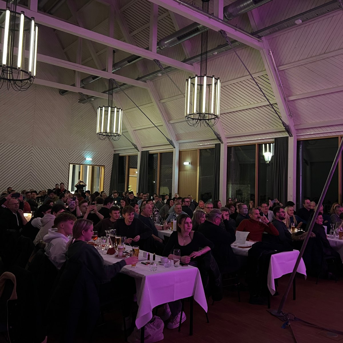 Weihnachtsfeier in der Kulturhalle Fischer Licht & Metall