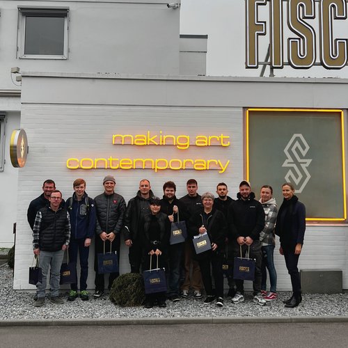 Besuch der Meisterschüler aus Lahr